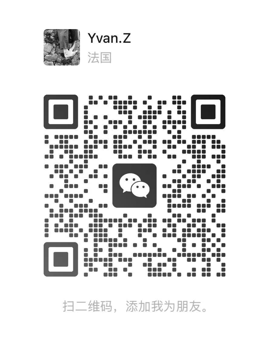 微信二维码 Yvan.Z
